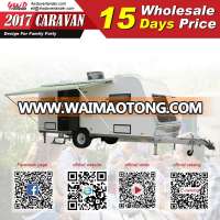 2017 Wholesale Price Family Party Travel Trailer Caravan